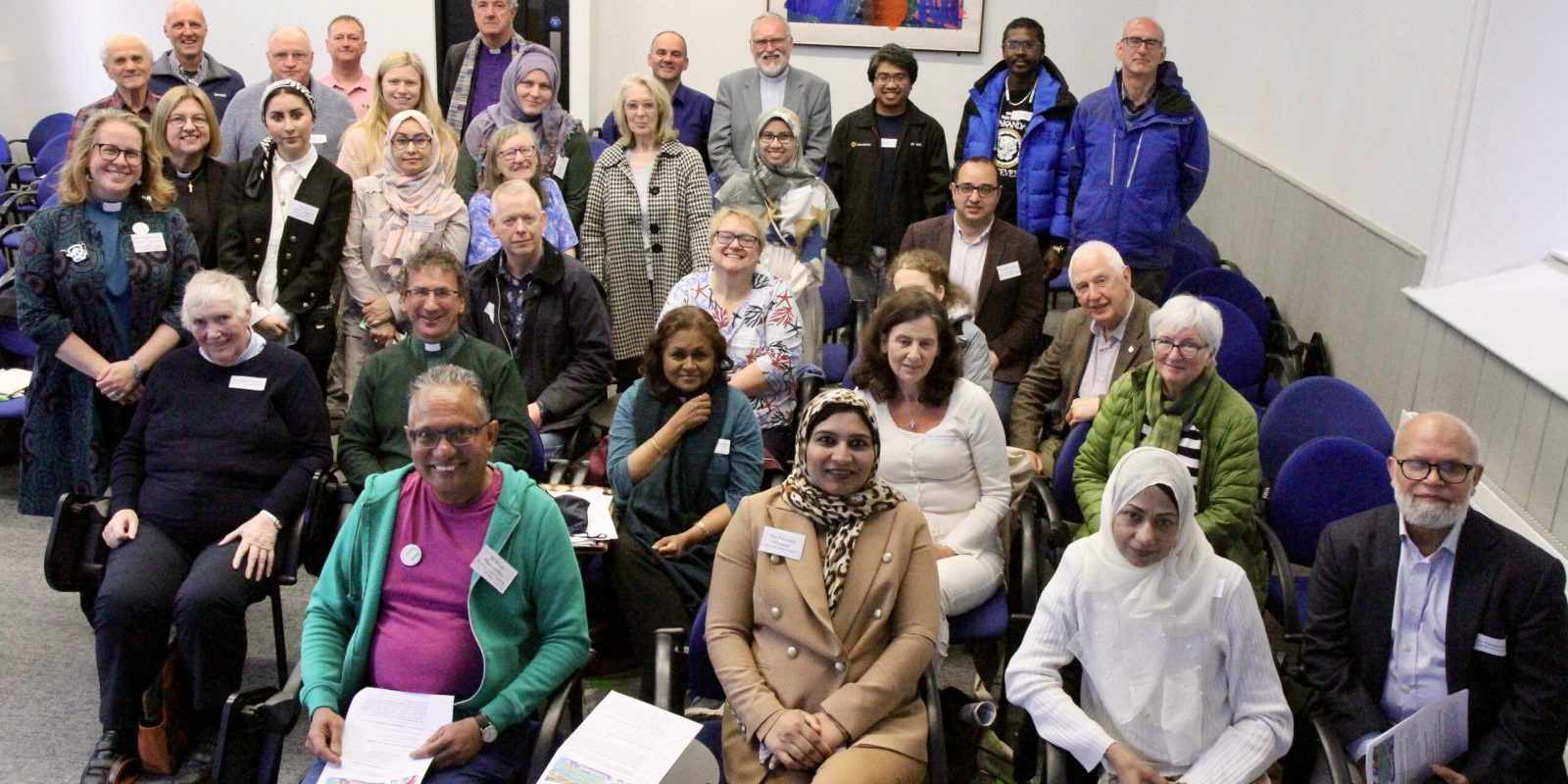 Speakers and attendees for Dialogue of Friendship event