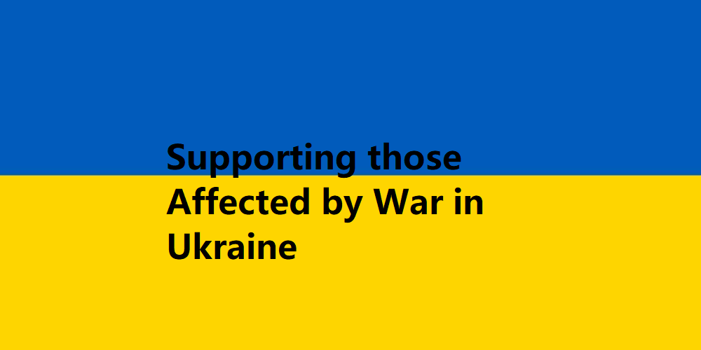 Supporting Ukranians
